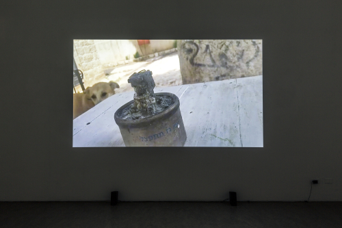 Emily Jacir, Not So Long As the Night, 2021, particolare della mostra, ph © Beppe Giardino