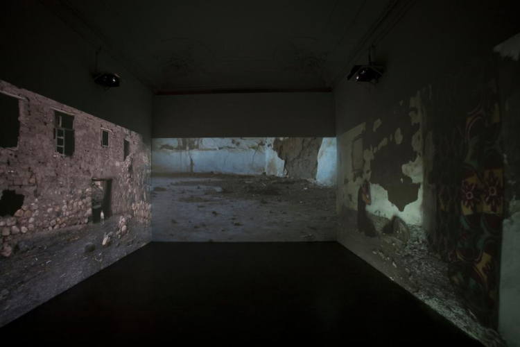 Fatma Bucak, After a coup d’état, When my father and his comrades were teachers in Easter Turkey, (Melancholia II), 2010, 3 video digitali in HD, colore, suono, 5' 00''
