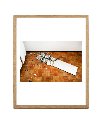 Eva Frapiccini, Untitled (Lamine), 2015, stampa ai pigmenti su carta cotone, 50x67x3,5 cm