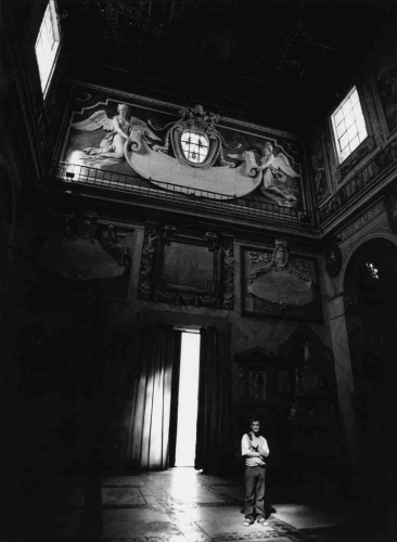 Lala Meredith-Vula, Rome #10, 2001, stampa fotografica b/n, 127x93 cm