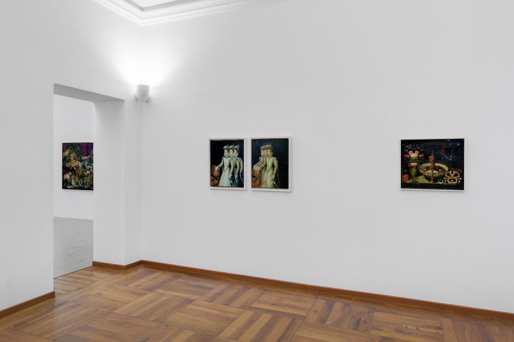 Cornelia Badelita, Reflecție Repetiție, 2017, particolare della mostra