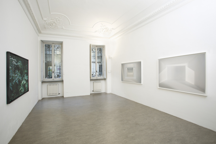Gioberto Noro, Aperture, 2016-2017, particolare della mostra