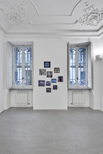 Simone Mussat Sartor, Non ora, non qui, 2016, particolare della mostra