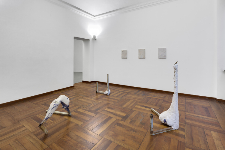 Francesca Ferreri, Cluster clutter, 2016, particolare della mostra