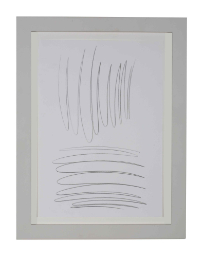 Martin Creed, Work n. 538, 2006, matita su carta, 29,7x21 cm