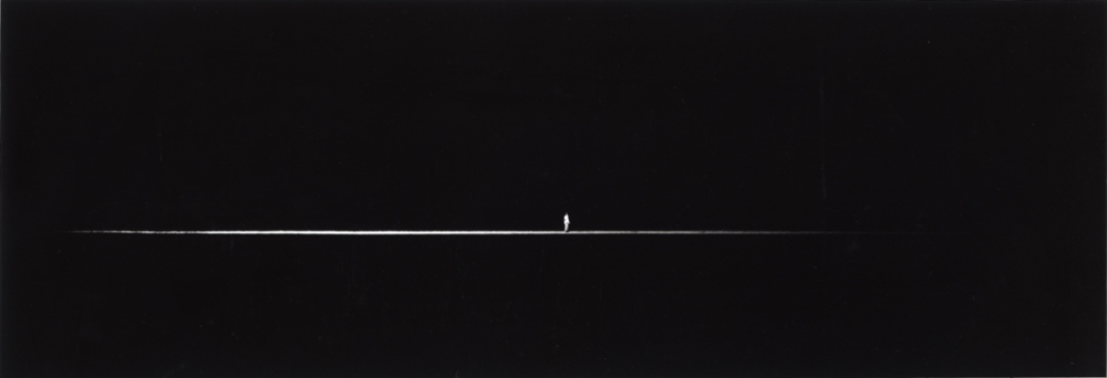 Sophy Rickett, Untitled Landscape, 1998, stampa fotografica b/n, 19x59 cm, ed. 5