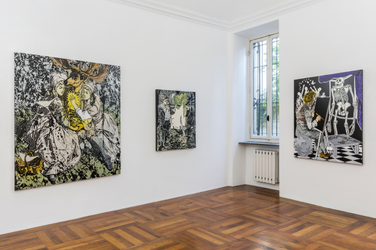 Gabriele, Arruzzo, Third Purgatory, 2024, exhibition view