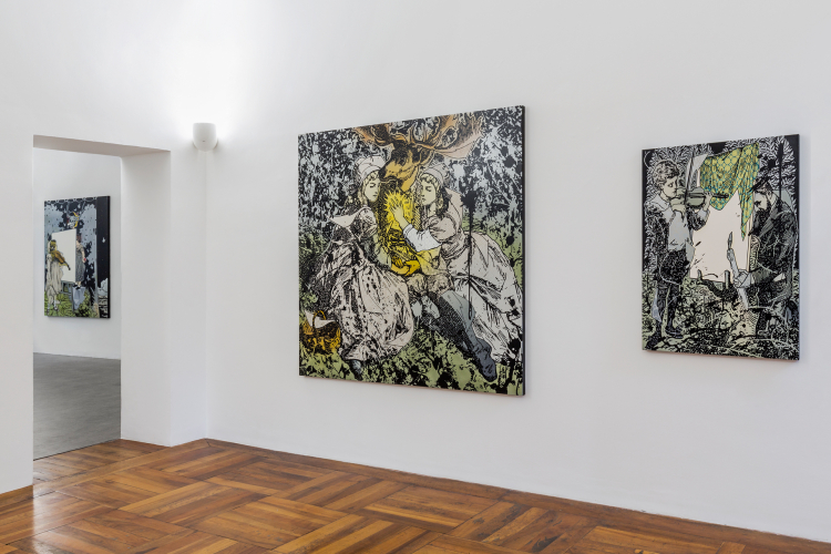 Gabriele, Arruzzo, Third Purgatory, 2024, exhibition view