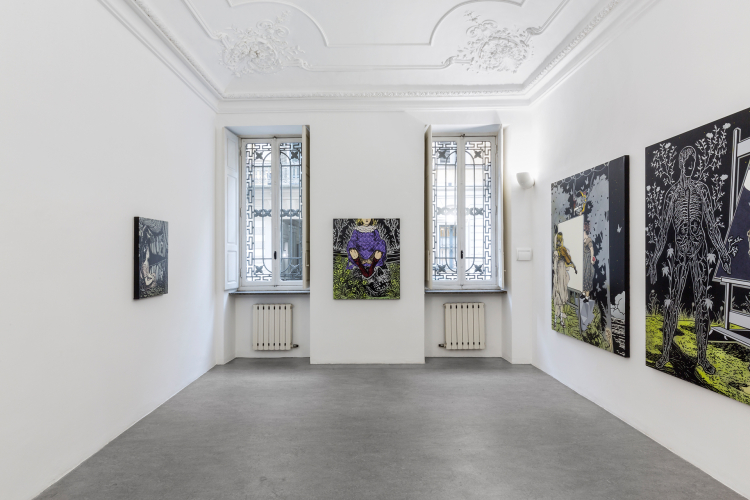 Gabriele, Arruzzo, Third Purgatory, 2024, exhibition view