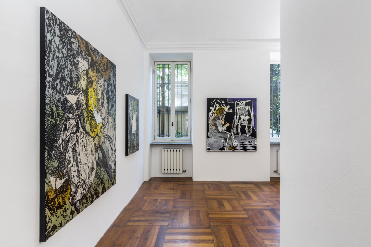 Gabriele, Arruzzo, Third Purgatory, 2024, exhibition view