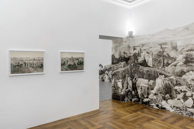 Botto&Bruno, Lost horizon, 2024, exhibition view, ph © Beppe Giardino