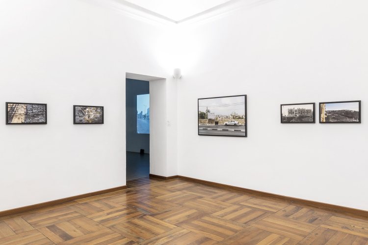 Emily Jacir, Not So Long As The Night, 2021, exhibition view, ph © Beppe Giardino