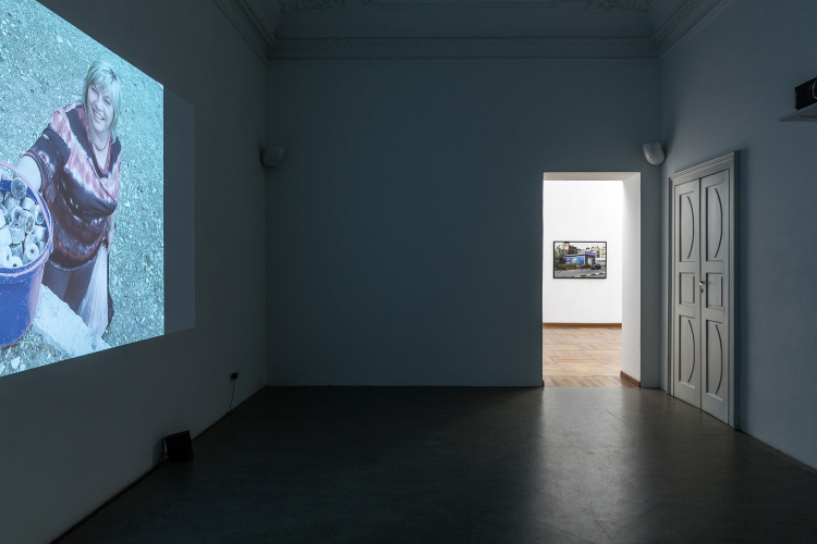 Emily Jacir, Not So Long As The Night, 2021, exhibition view