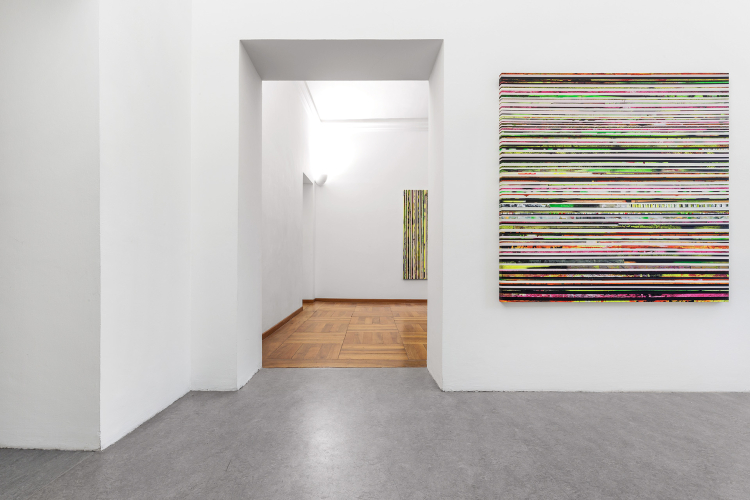 Paolo Bini, Painting, day after day, 2018, exhibition view