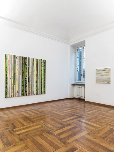 Paolo Bini, Painting, day after day, 2018, exhibition view