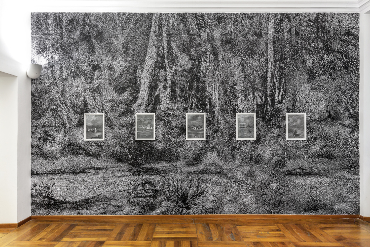 Botto&Bruno, White noise, 2017, exhibition view