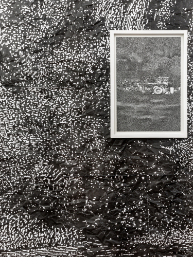 Botto&Bruno, White noise, 2017, exhibition view
