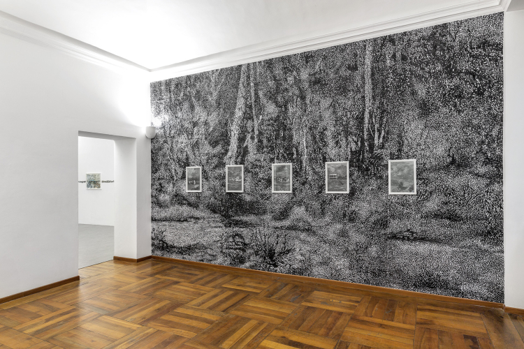 Botto&Bruno, White noise, 2017, exhibition view