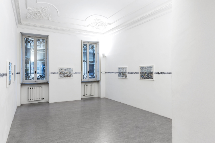 Botto&Bruno, White noise, 2017, exhibition view