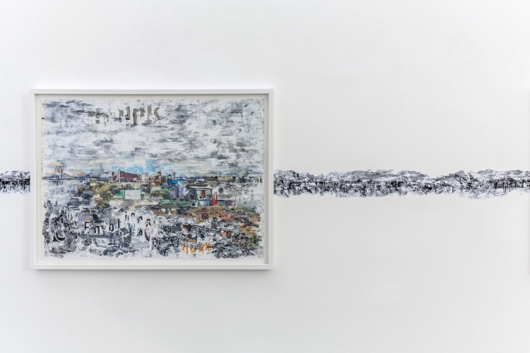 Botto&Bruno, White noise, 2017, exhibition view