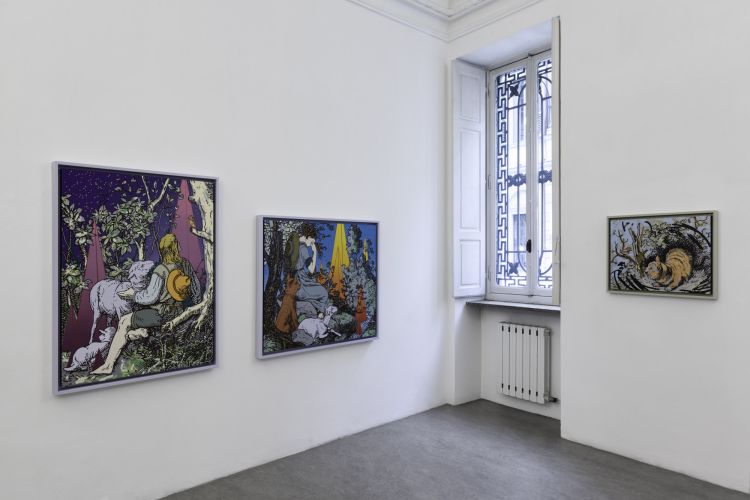 Gabriele Arruzzo, Arcadia, 2017, exhibition view