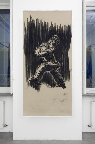 Cosimo Veneziano, Petroleum/Notes, 2017, exhibition view