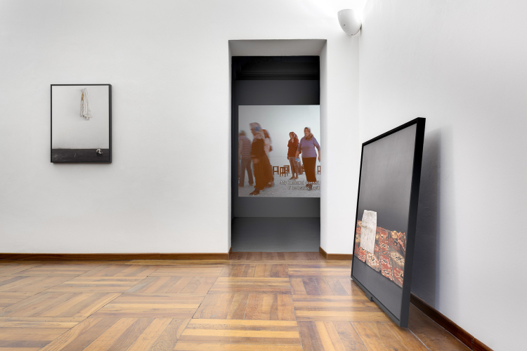 Fatma Bucak, Nothing is in its own place, 2015, exhibition view