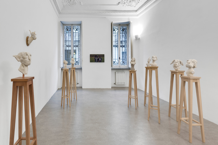 Marguerite Kahrl, Savages, 2014, exhibition view