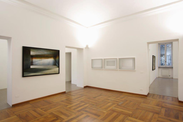 Gioberto Noro, Elogio della nuvola, 2013, exhibition view