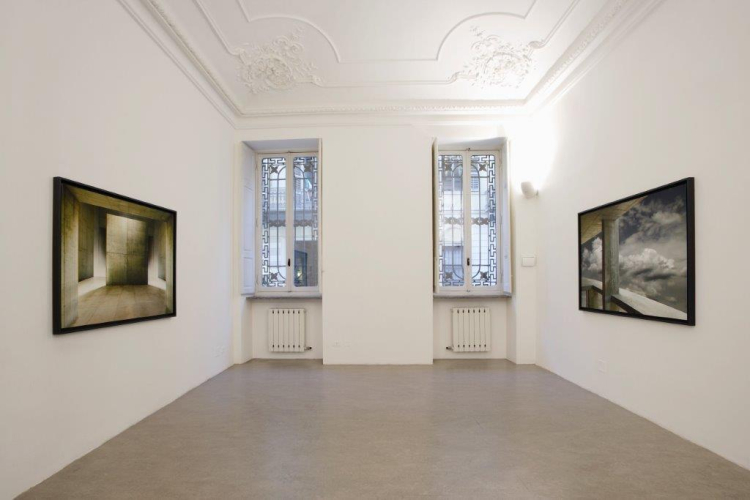 Gioberto Noro, Elogio della nuvola, 2013, exhibition view