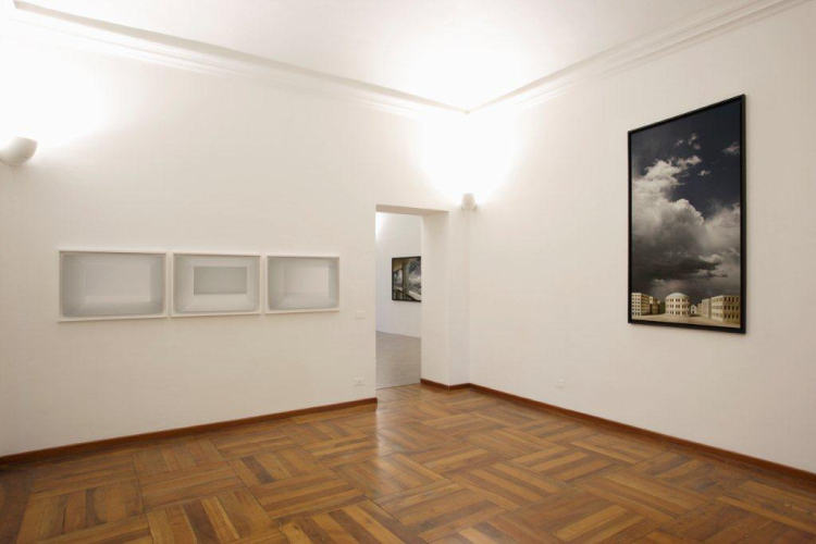 Gioberto Noro, Elogio della nuvola, 2013, exhibition view