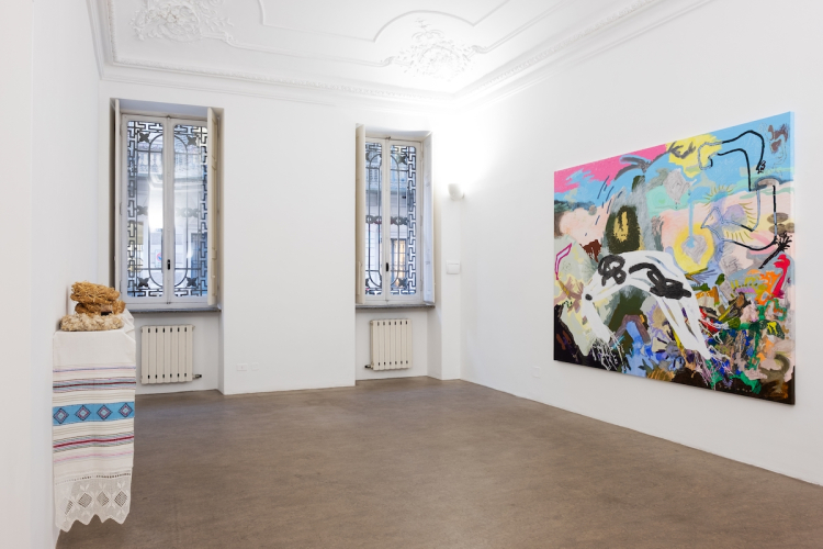 Victoria Stoian, Cel mai iubit dintre pămȃnteni, 2026, exhibition view © ph Nadia Pugliese