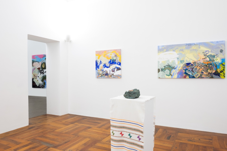 Victoria Stoian, Cel mai iubit dintre pămȃnteni, 2026, exhibition view © ph Nadia Pugliese