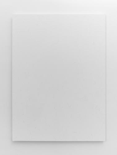 Roberto Casti, Aria (composizione VII), 2026, grafite e vernice su tela, 198x144 cm, ph Lorenzo Gastaldi 